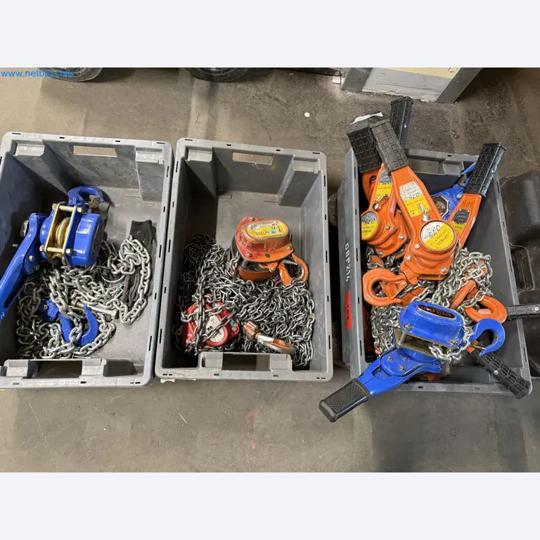 Equipment, material stocks and operating equipment of a plant construction company-1