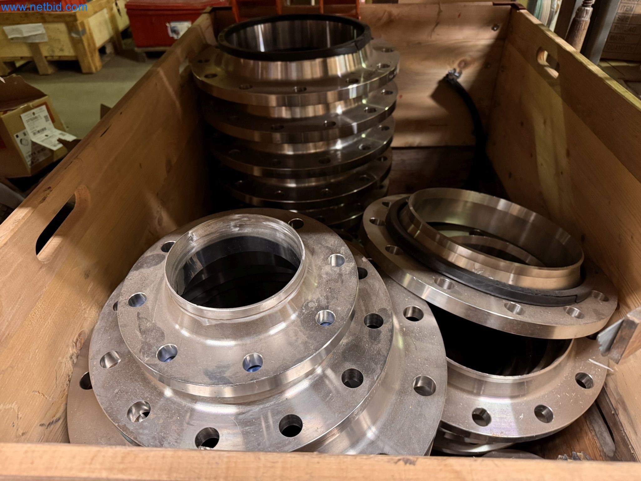 Equipment, material stocks and operating equipment of a plant construction company-13