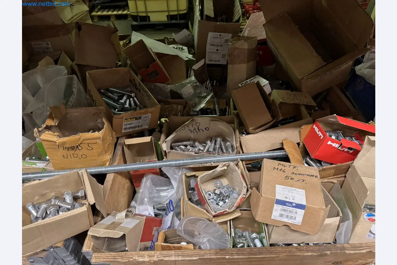 Equipment, material stocks and operating equipment of a plant construction company-15