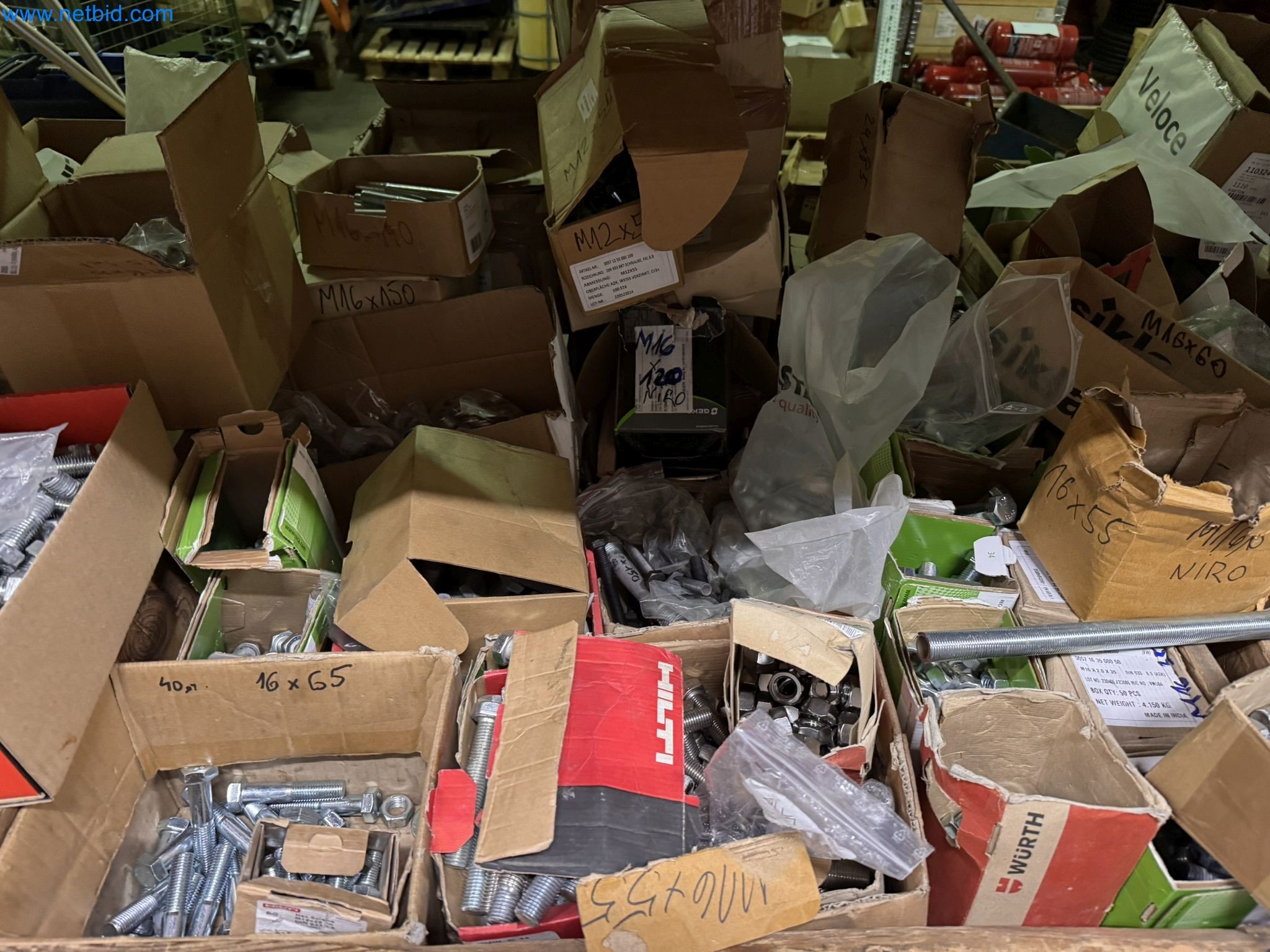 Equipment, material stocks and operating equipment of a plant construction company-16