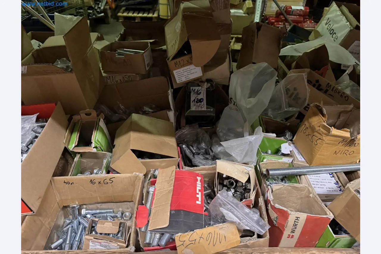 Equipment, material stocks and operating equipment of a plant construction company-16