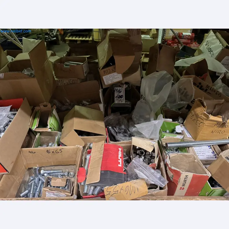 Equipment, material stocks and operating equipment of a plant construction company-16