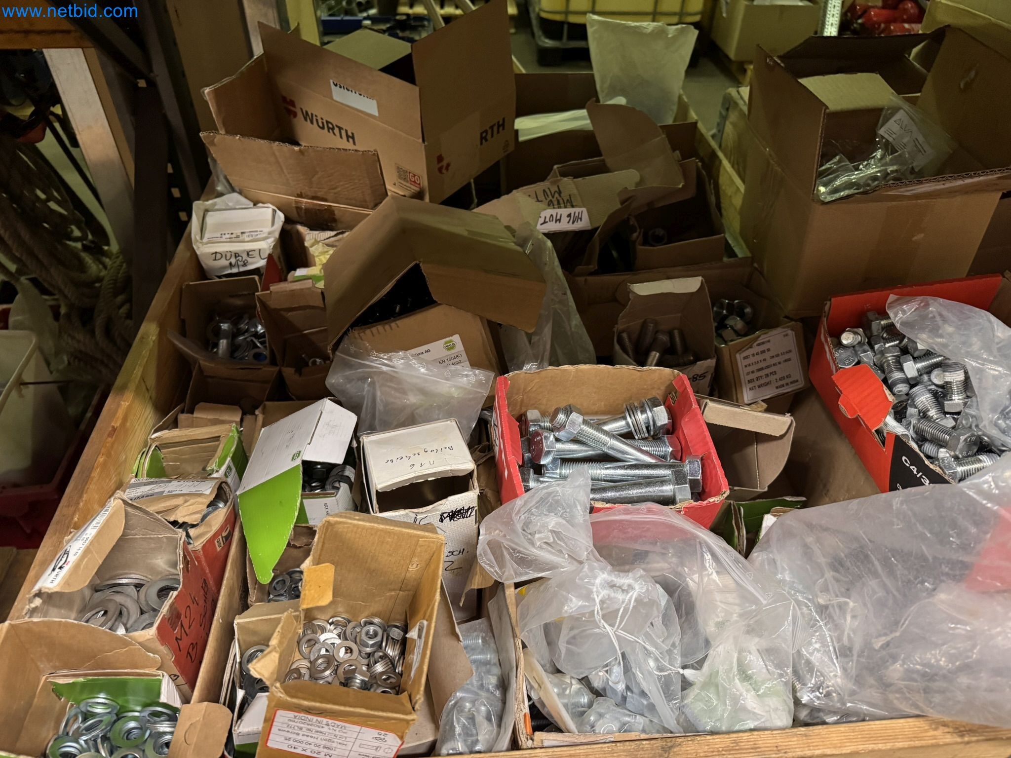 Equipment, material stocks and operating equipment of a plant construction company-17