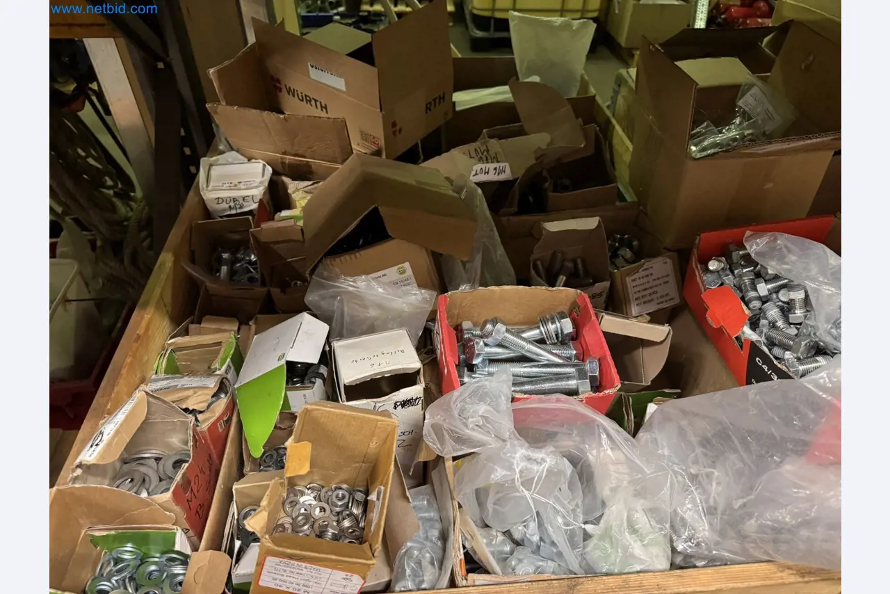 Equipment, material stocks and operating equipment of a plant construction company-17