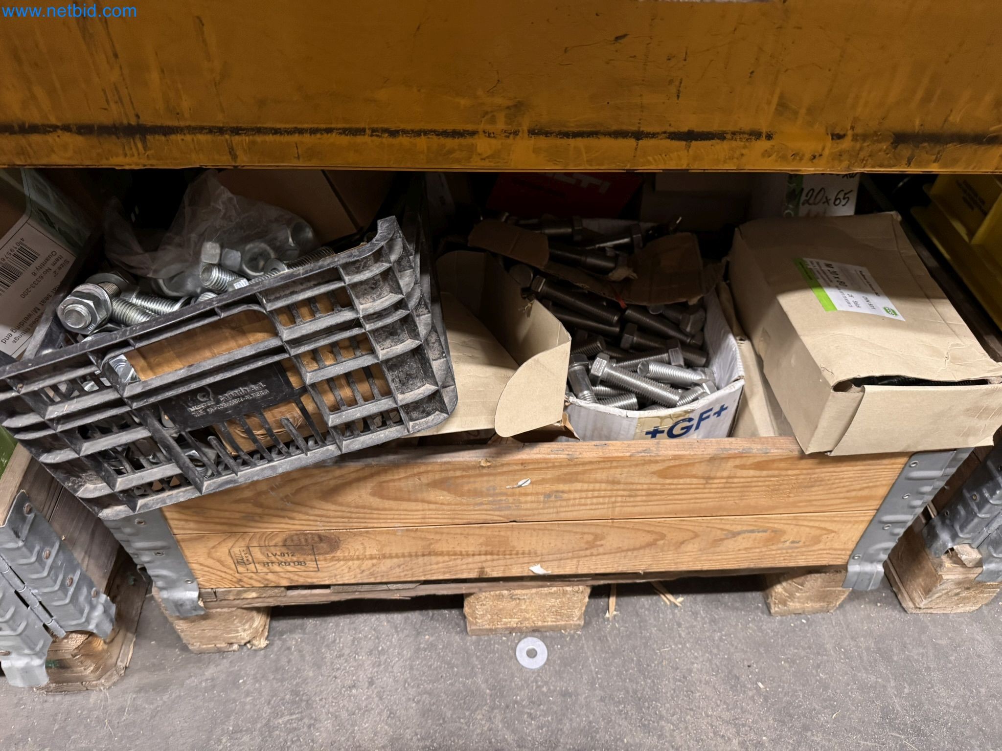 Equipment, material stocks and operating equipment of a plant construction company-19