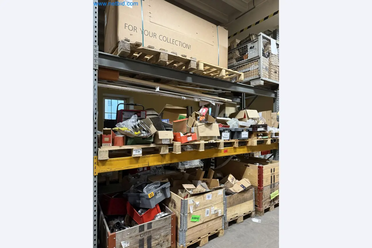 Equipment, material stocks and operating equipment of a plant construction company-1