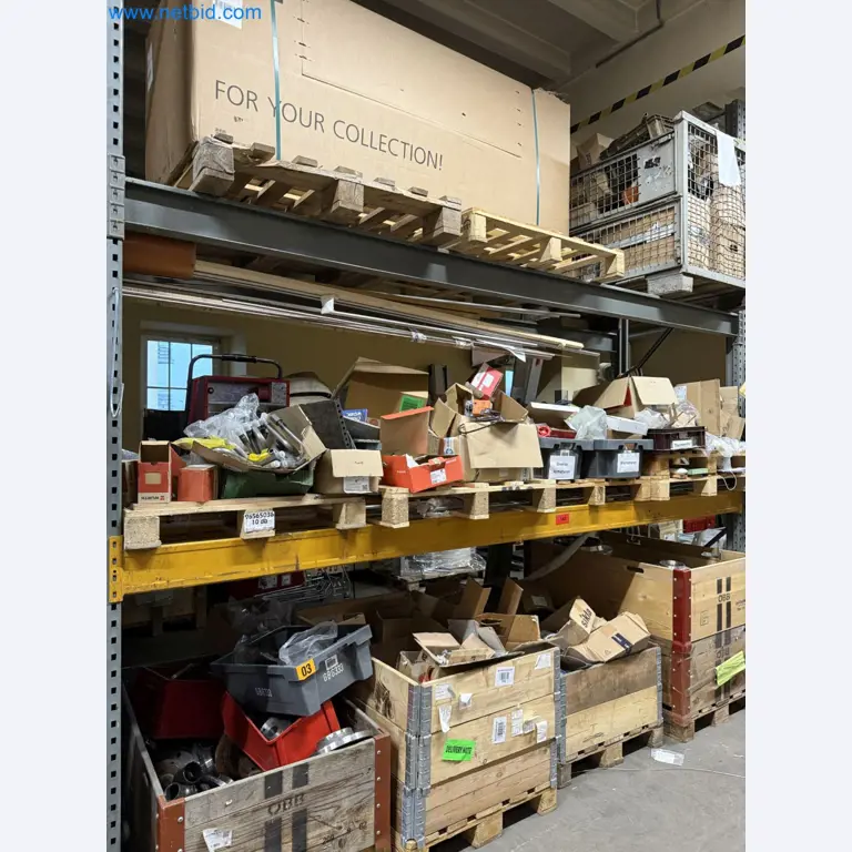 Equipment, material stocks and operating equipment of a plant construction company-1