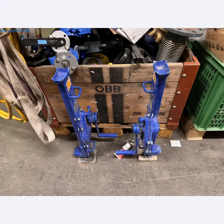 Equipment, material stocks and operating equipment of a plant construction company-26