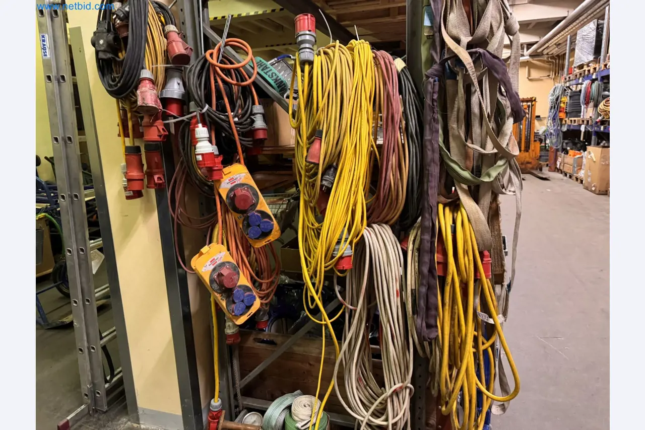 Equipment, material stocks and operating equipment of a plant construction company-29