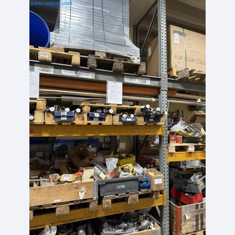 Equipment, material stocks and operating equipment of a plant construction company-2