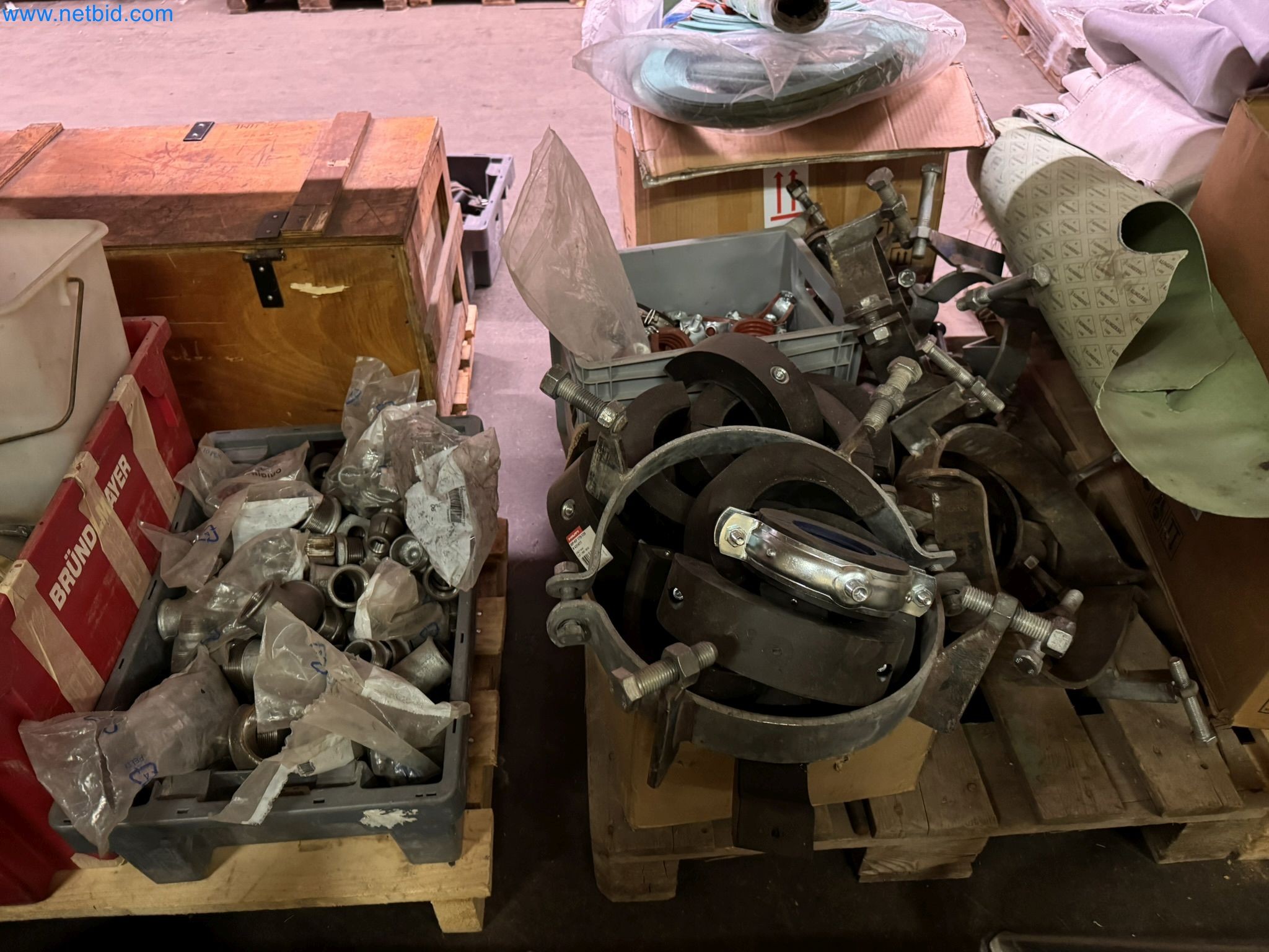 Equipment, material stocks and operating equipment of a plant construction company-31