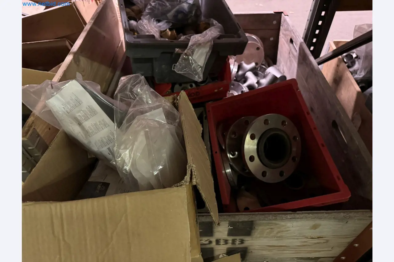 Equipment, material stocks and operating equipment of a plant construction company-37