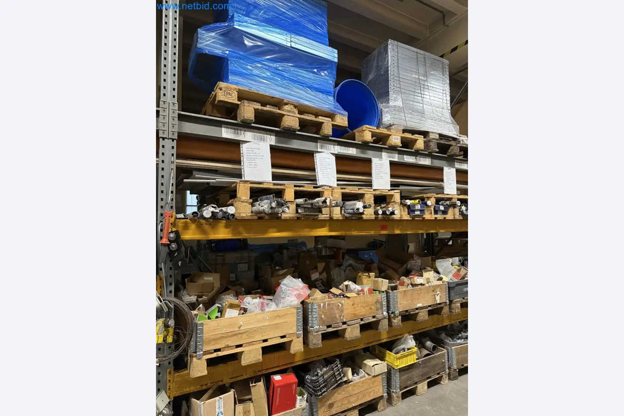 Equipment, material stocks and operating equipment of a plant construction company-3