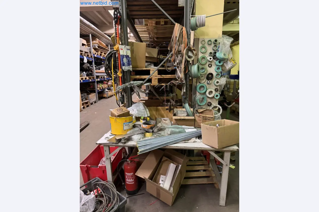 Equipment, material stocks and operating equipment of a plant construction company-42