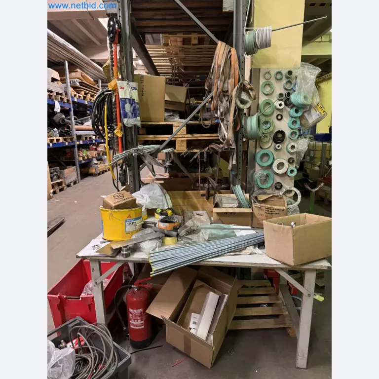 Equipment, material stocks and operating equipment of a plant construction company-42