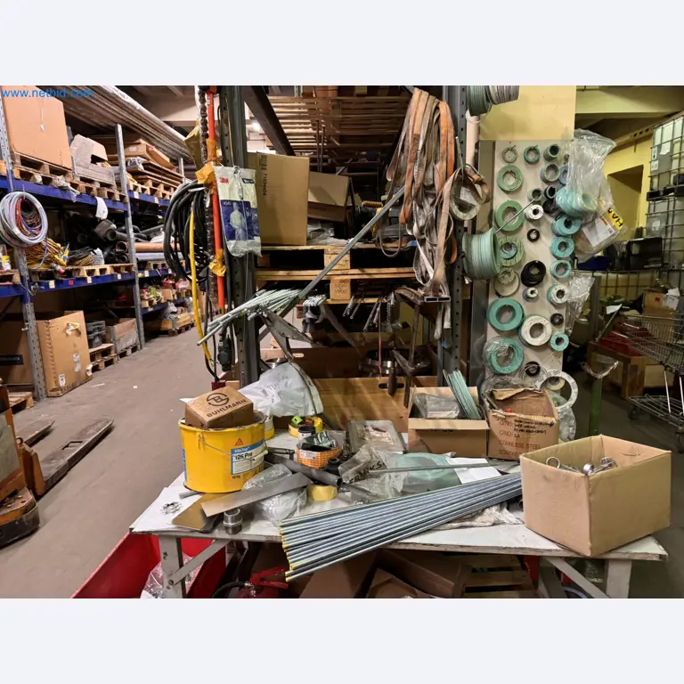 Equipment, material stocks and operating equipment of a plant construction company-44