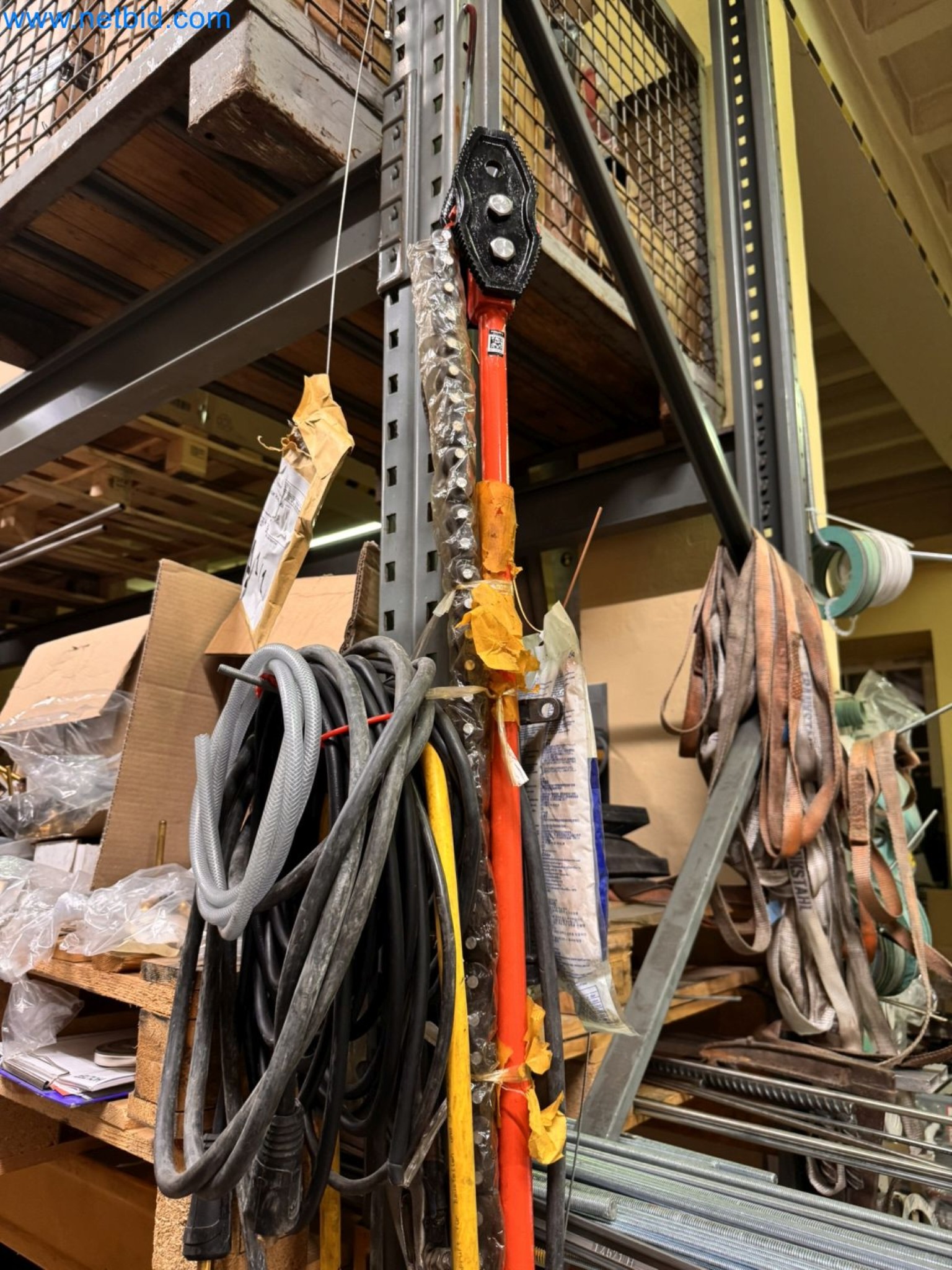 Equipment, material stocks and operating equipment of a plant construction company-46