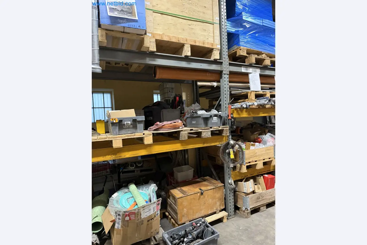 Equipment, material stocks and operating equipment of a plant construction company-4