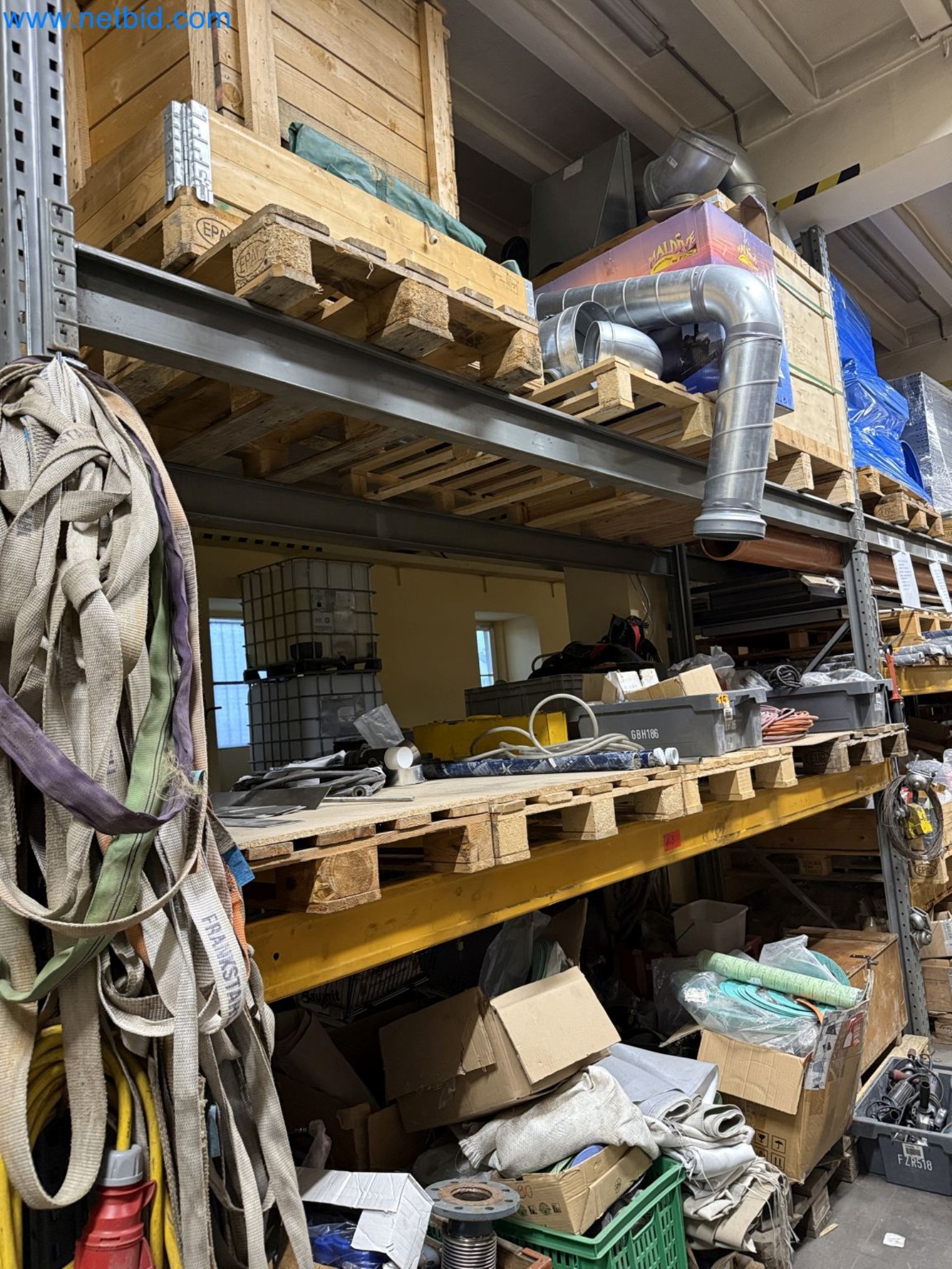 Equipment, material stocks and operating equipment of a plant construction company-5