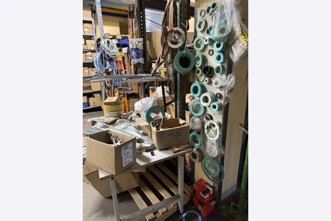 Equipment, material stocks and operating equipment of a plant construction company-7