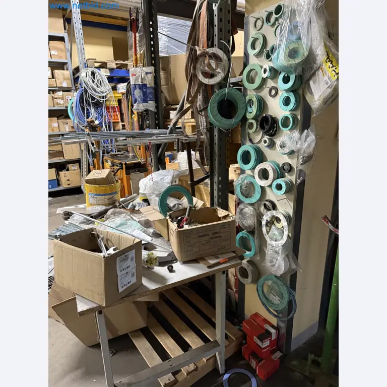 Equipment, material stocks and operating equipment of a plant construction company-7