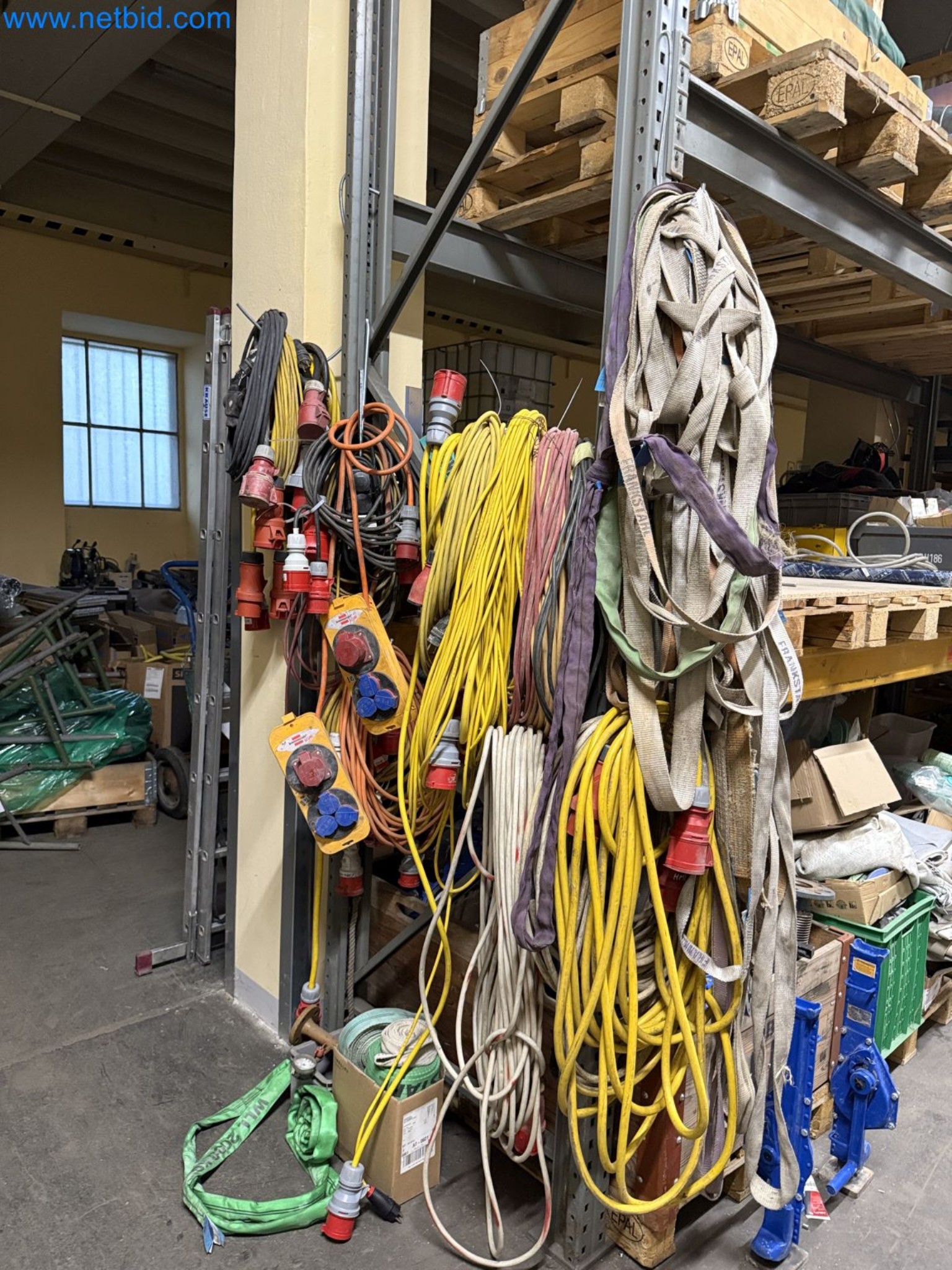 Equipment, material stocks and operating equipment of a plant construction company-8