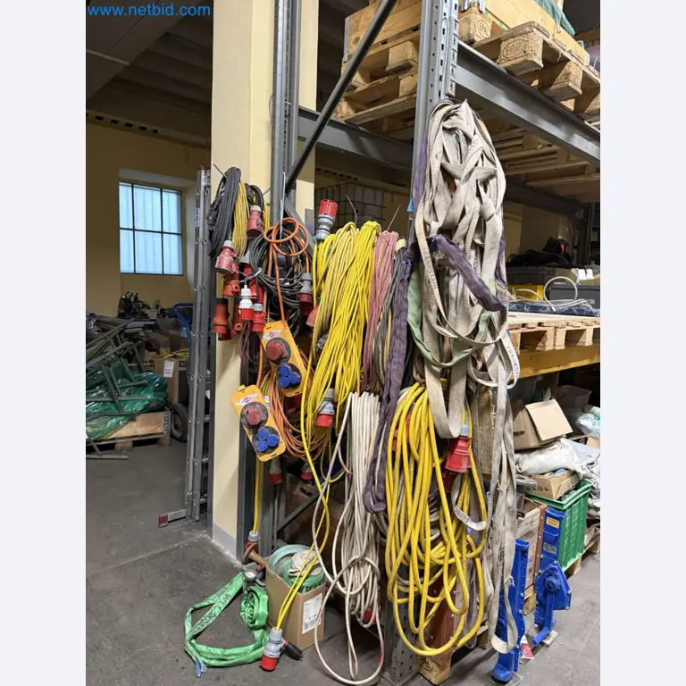 Equipment, material stocks and operating equipment of a plant construction company-8