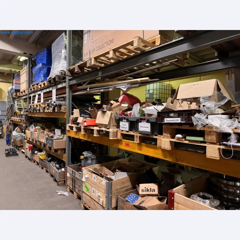 Equipment, material stocks and operating equipment of a plant construction company-9