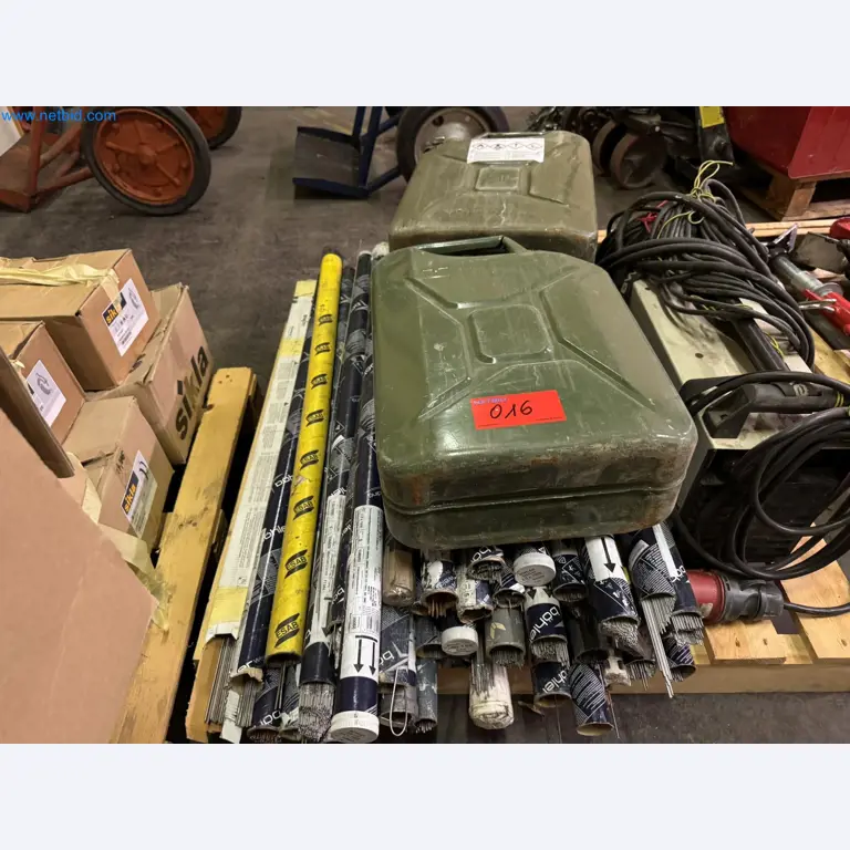 Equipment, material stocks and operating equipment of a plant construction company-1