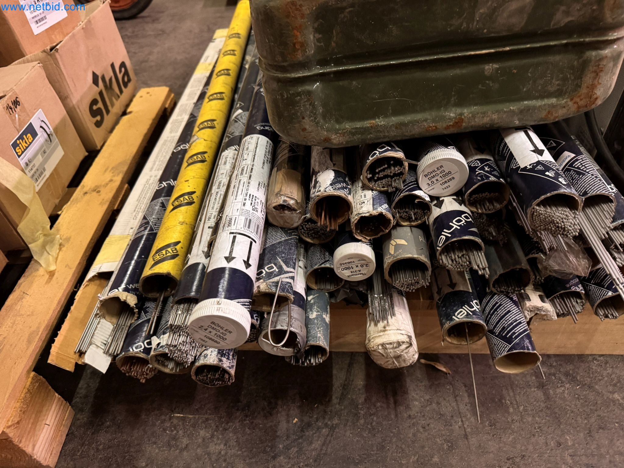 Equipment, material stocks and operating equipment of a plant construction company-2