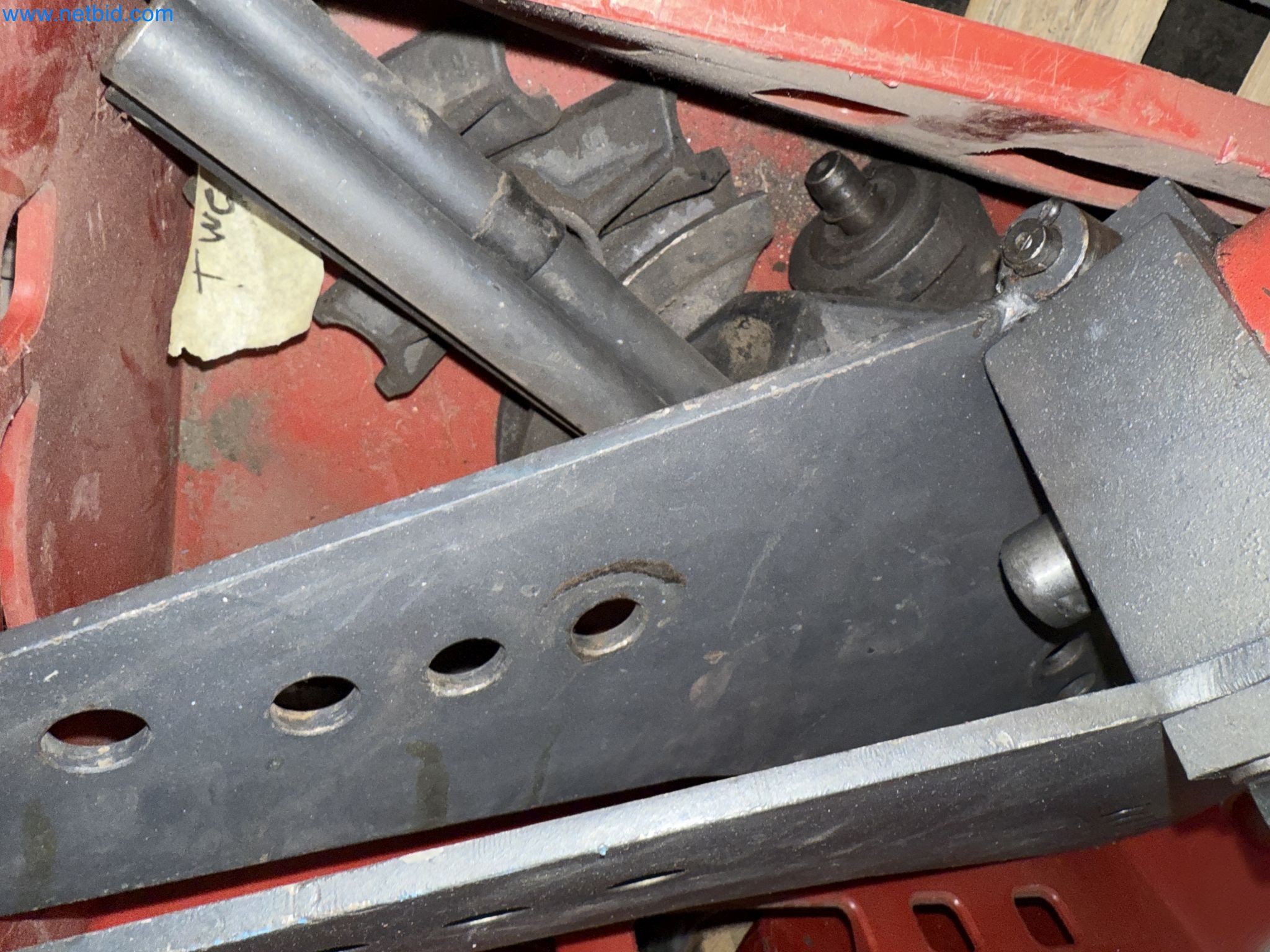 Equipment, material stocks and operating equipment of a plant construction company-1