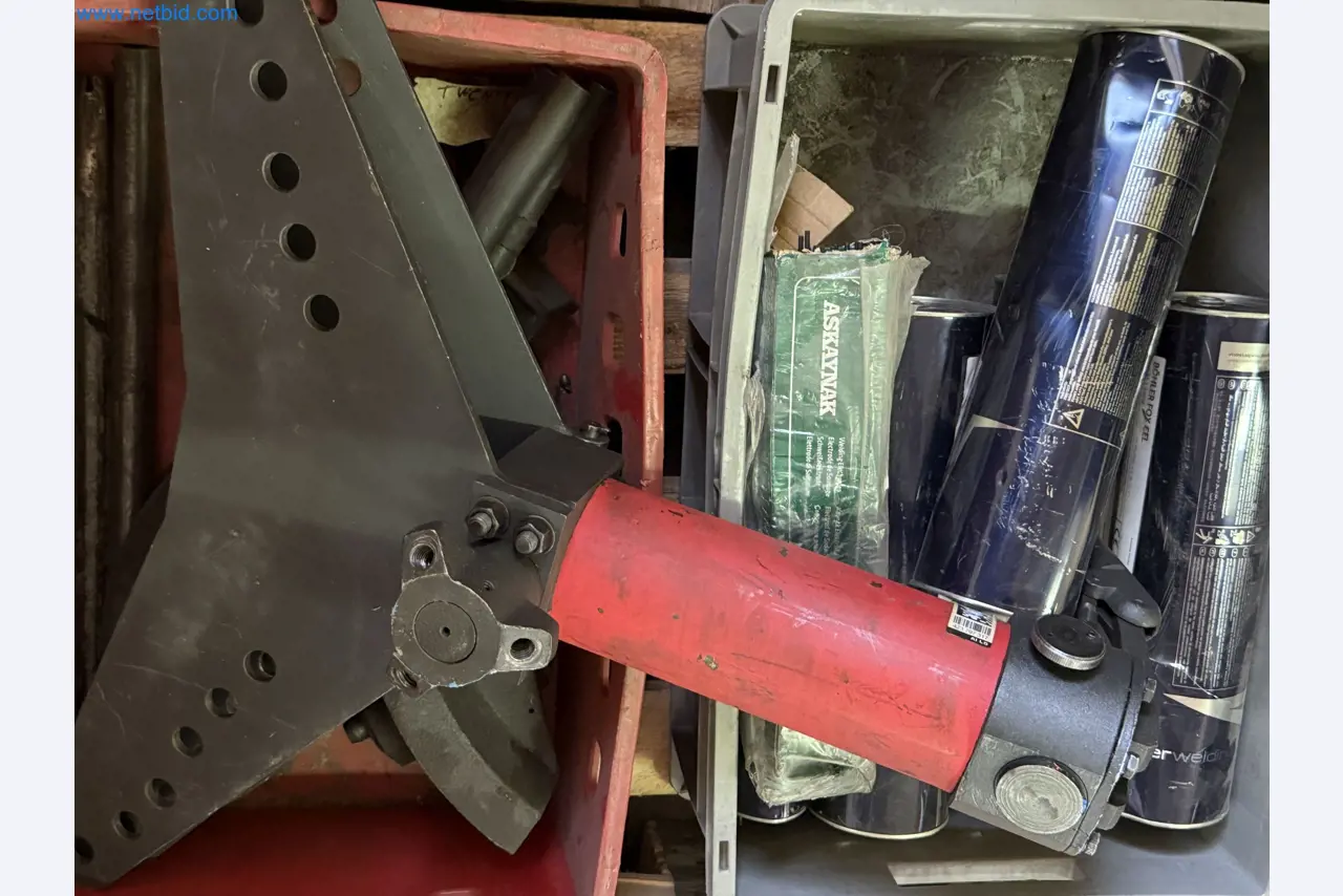 Equipment, material stocks and operating equipment of a plant construction company-3