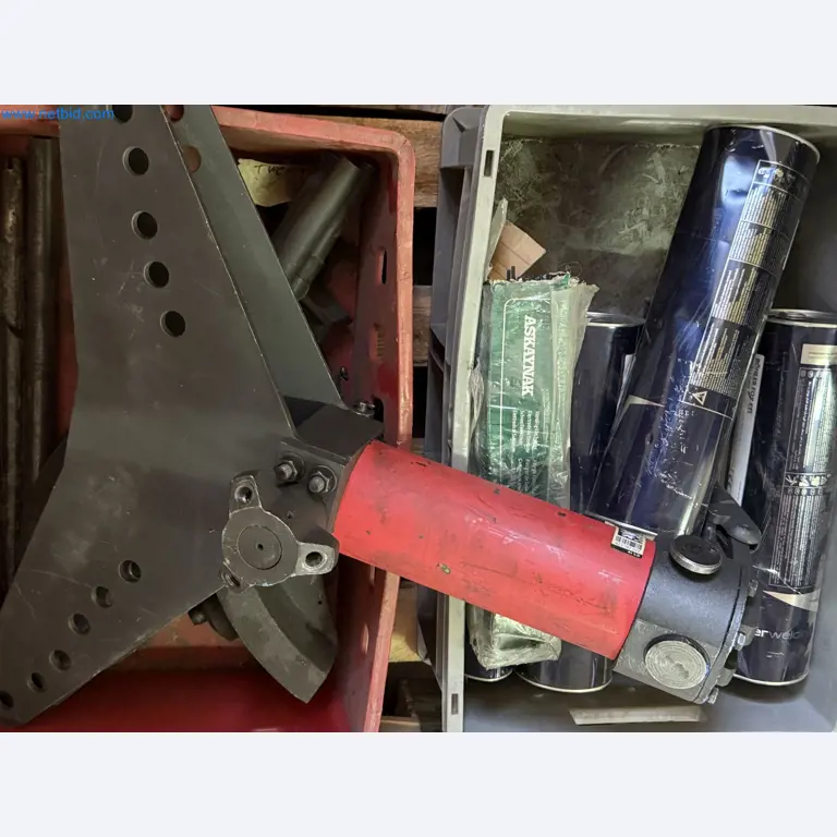 Equipment, material stocks and operating equipment of a plant construction company-3