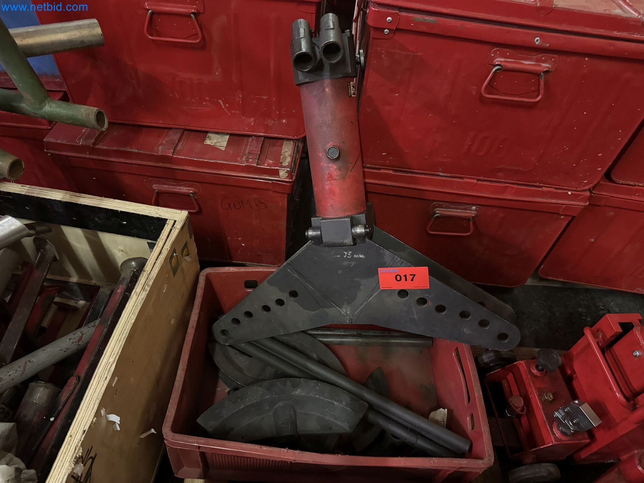 Equipment, material stocks and operating equipment of a plant construction company-4