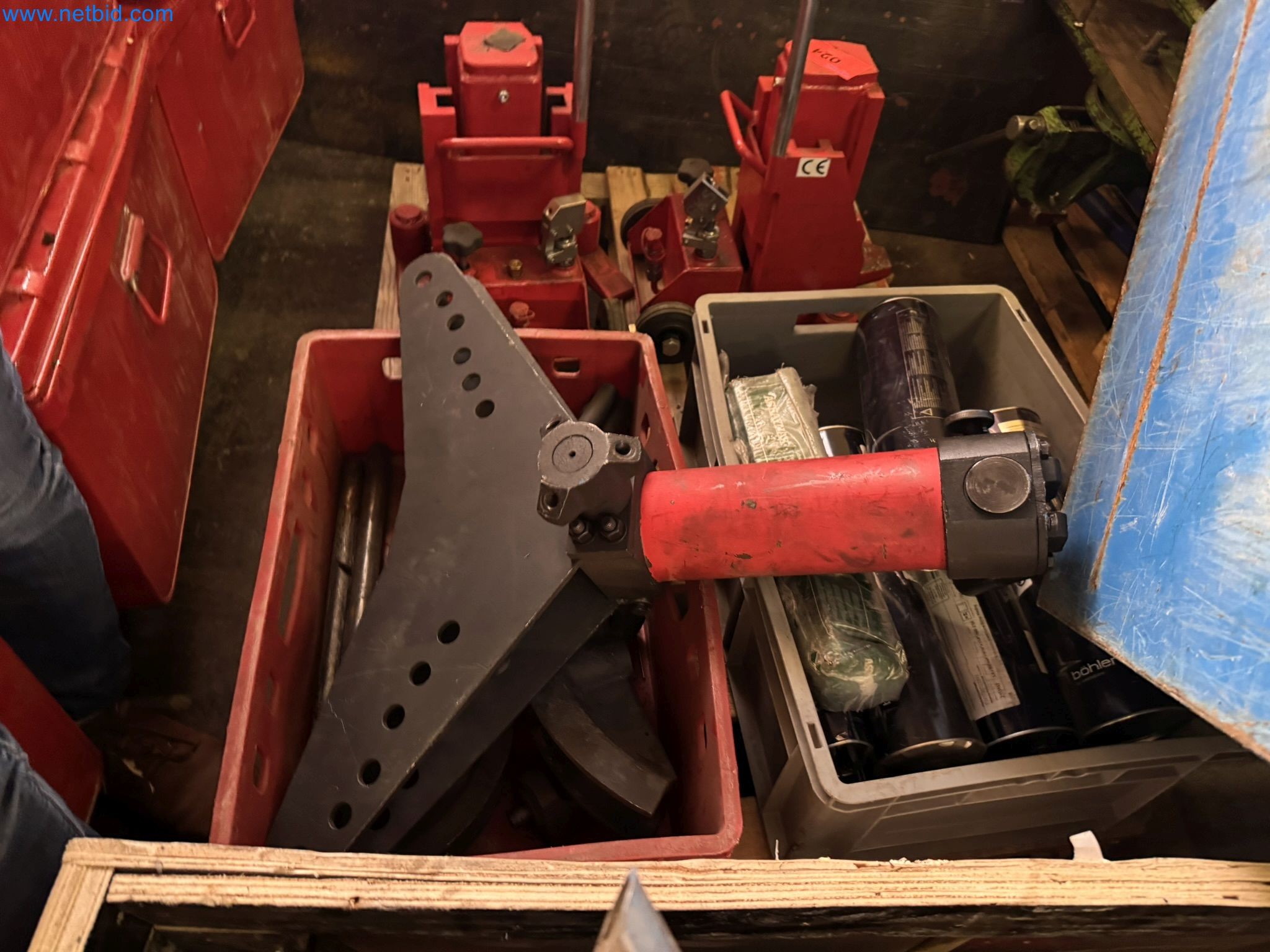 Equipment, material stocks and operating equipment of a plant construction company-6