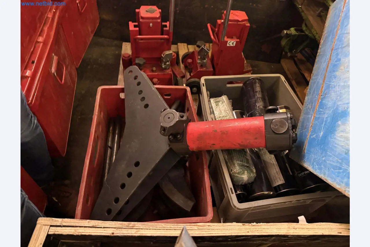 Equipment, material stocks and operating equipment of a plant construction company-6