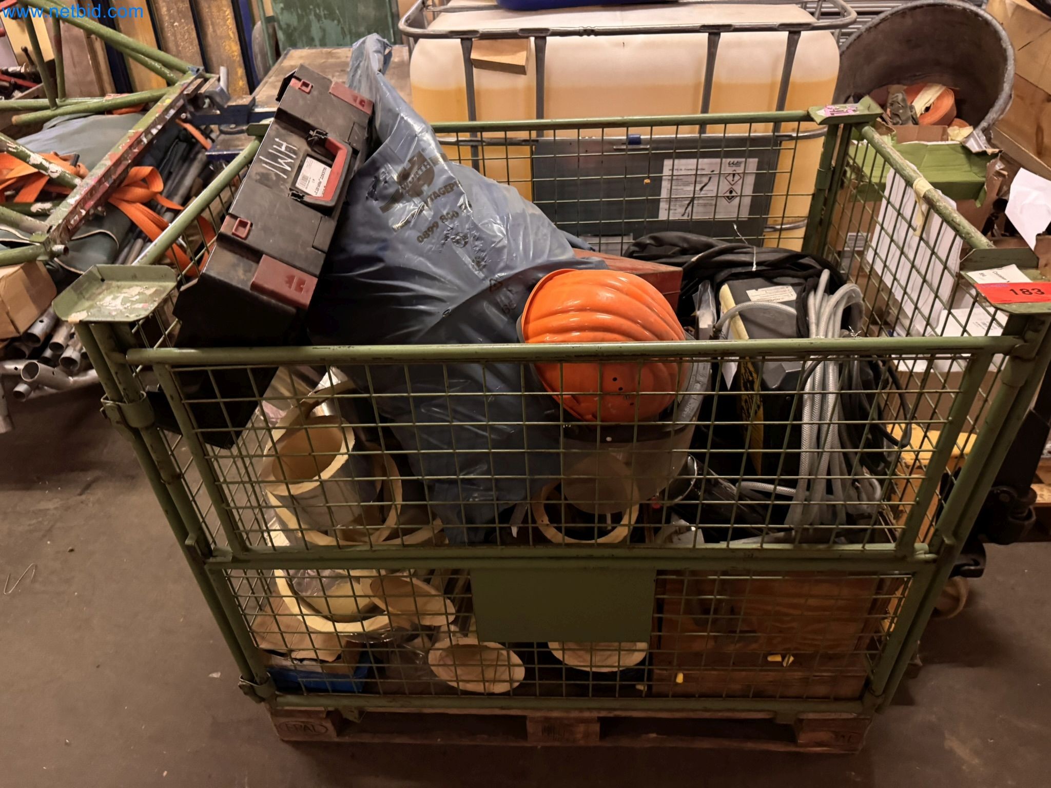 Equipment, material stocks and operating equipment of a plant construction company-2