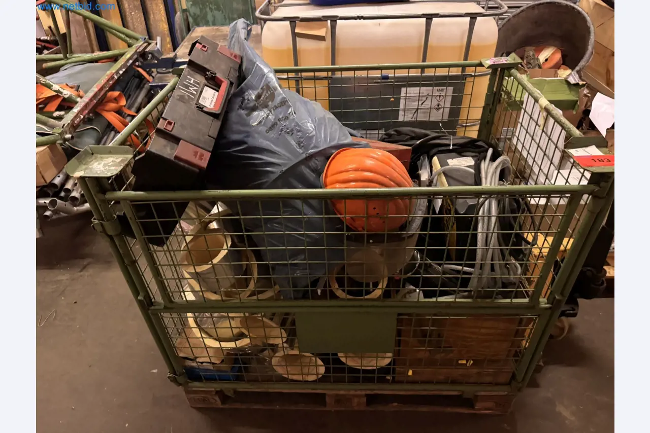 Equipment, material stocks and operating equipment of a plant construction company-2