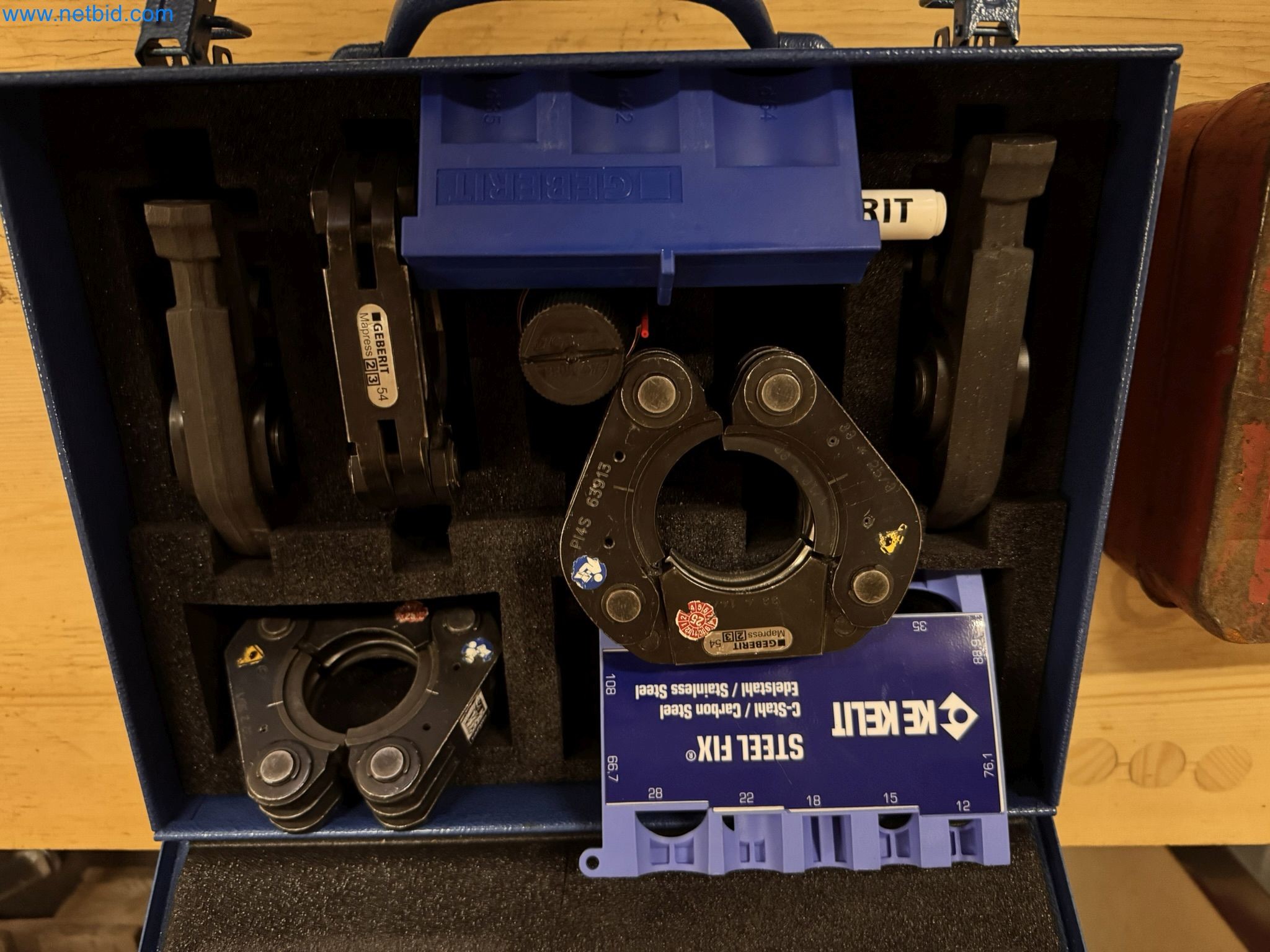 Equipment, material stocks and operating equipment of a plant construction company-1