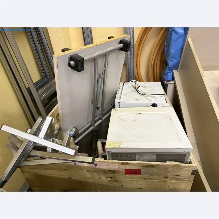 Equipment, material stocks and operating equipment of a plant construction company-1