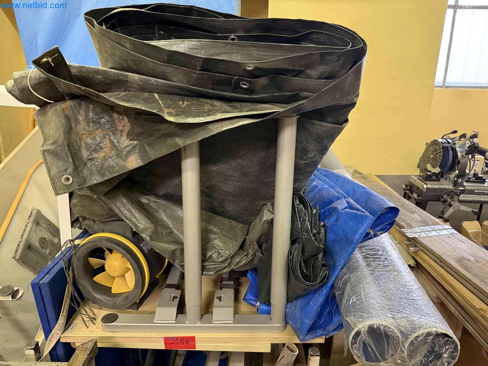 Equipment, material stocks and operating equipment of a plant construction company-5