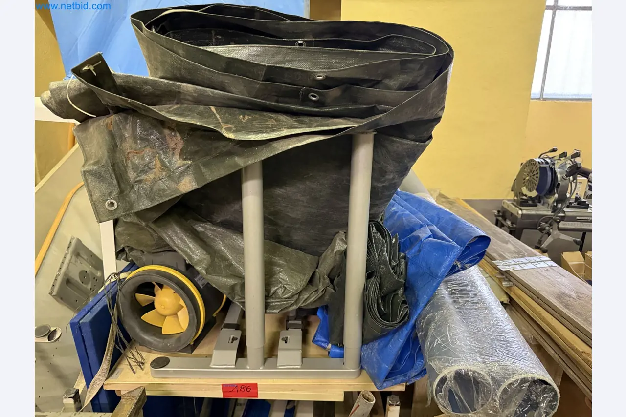 Equipment, material stocks and operating equipment of a plant construction company-5