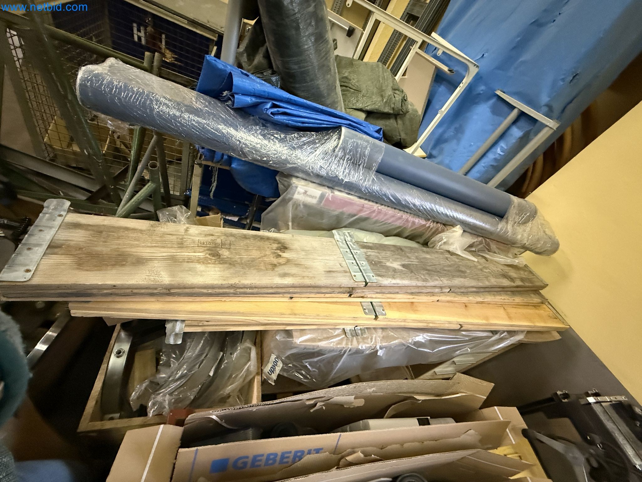 Equipment, material stocks and operating equipment of a plant construction company-7