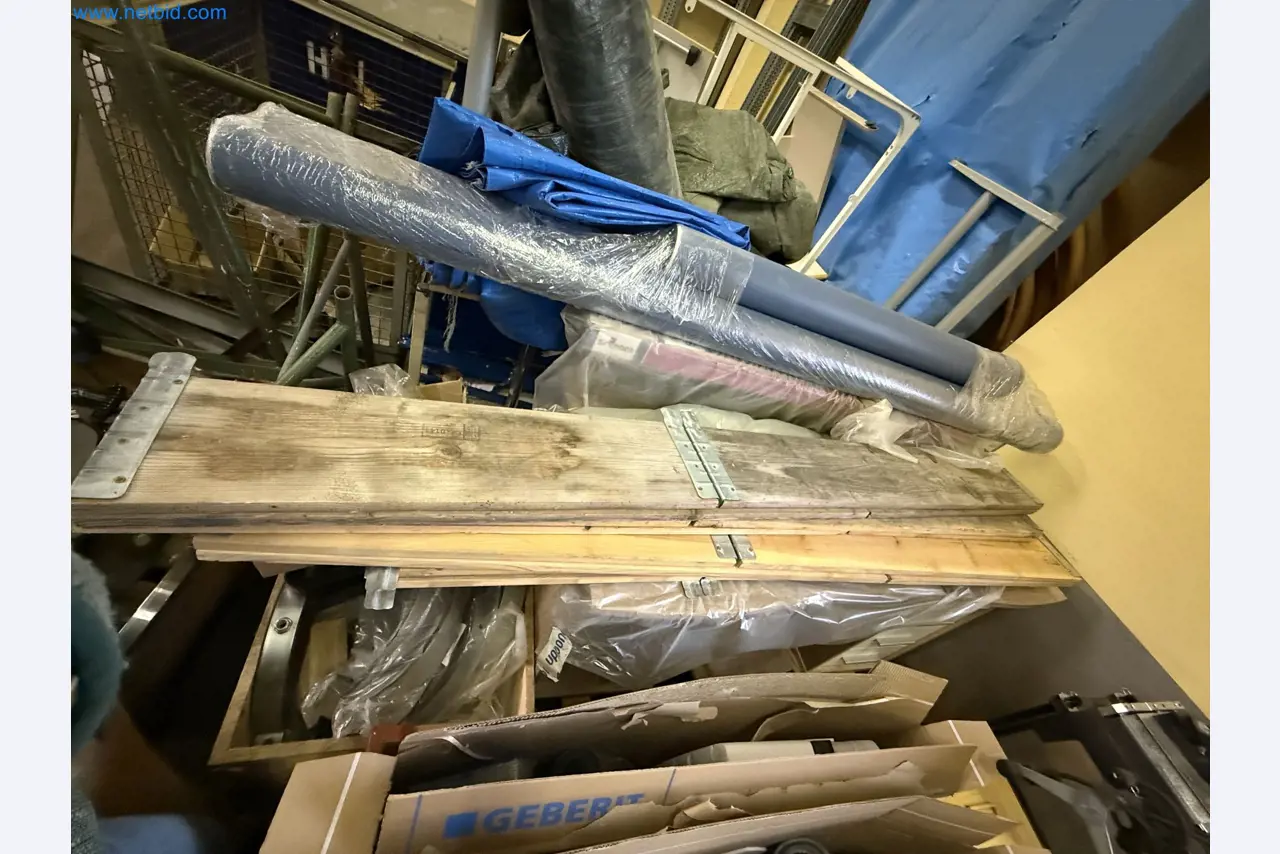 Equipment, material stocks and operating equipment of a plant construction company-7