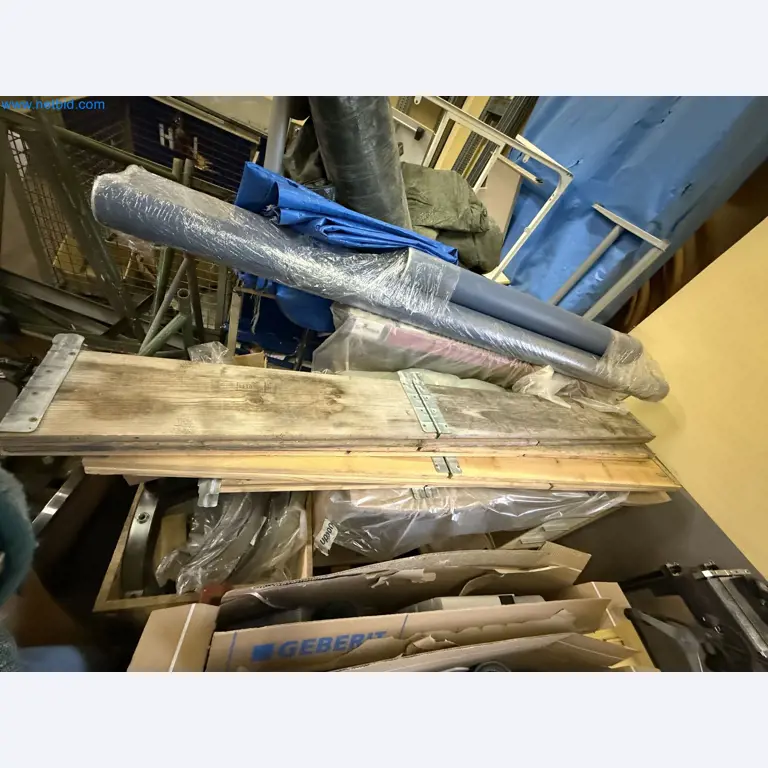 Equipment, material stocks and operating equipment of a plant construction company-7