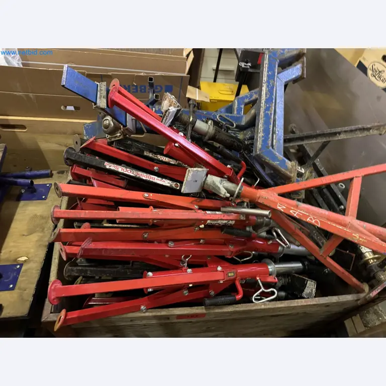 Equipment, material stocks and operating equipment of a plant construction company-1