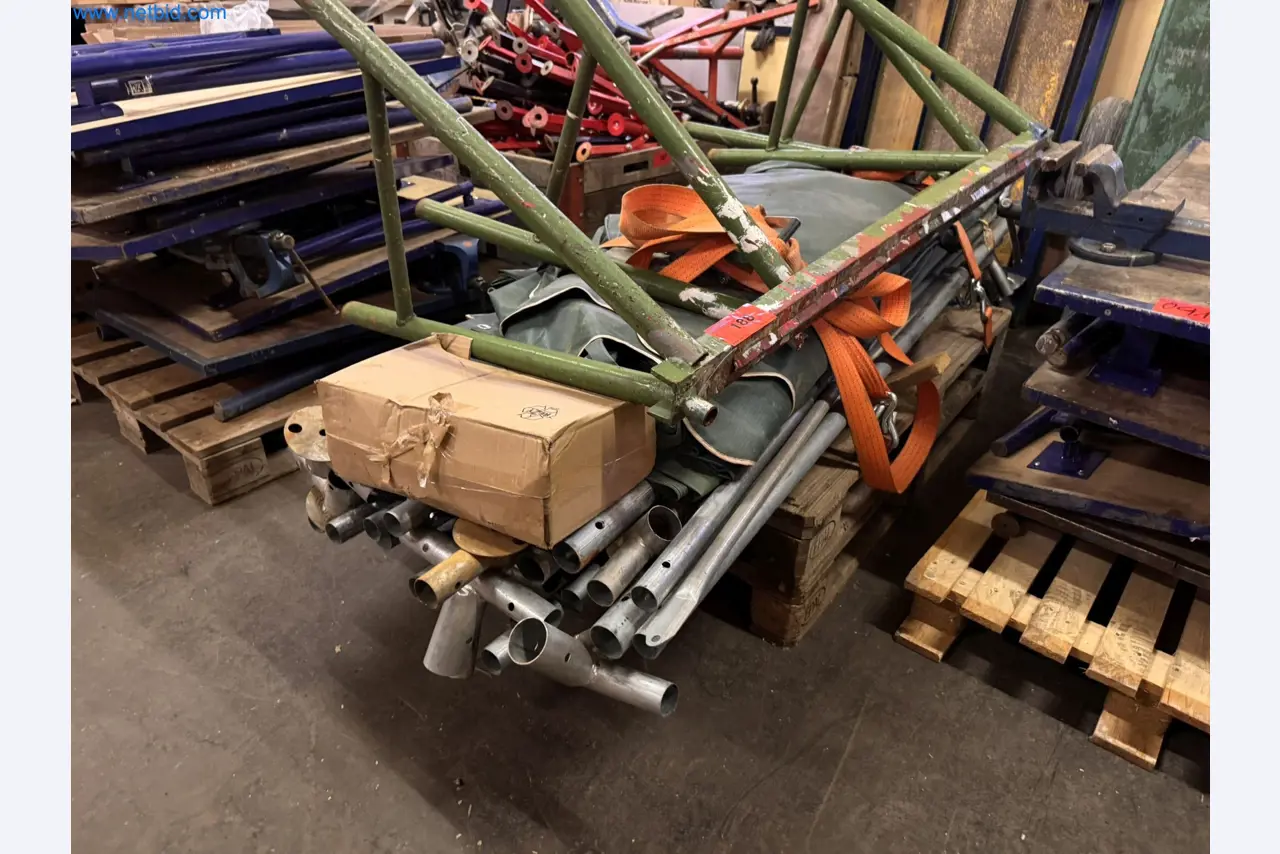 Equipment, material stocks and operating equipment of a plant construction company-1