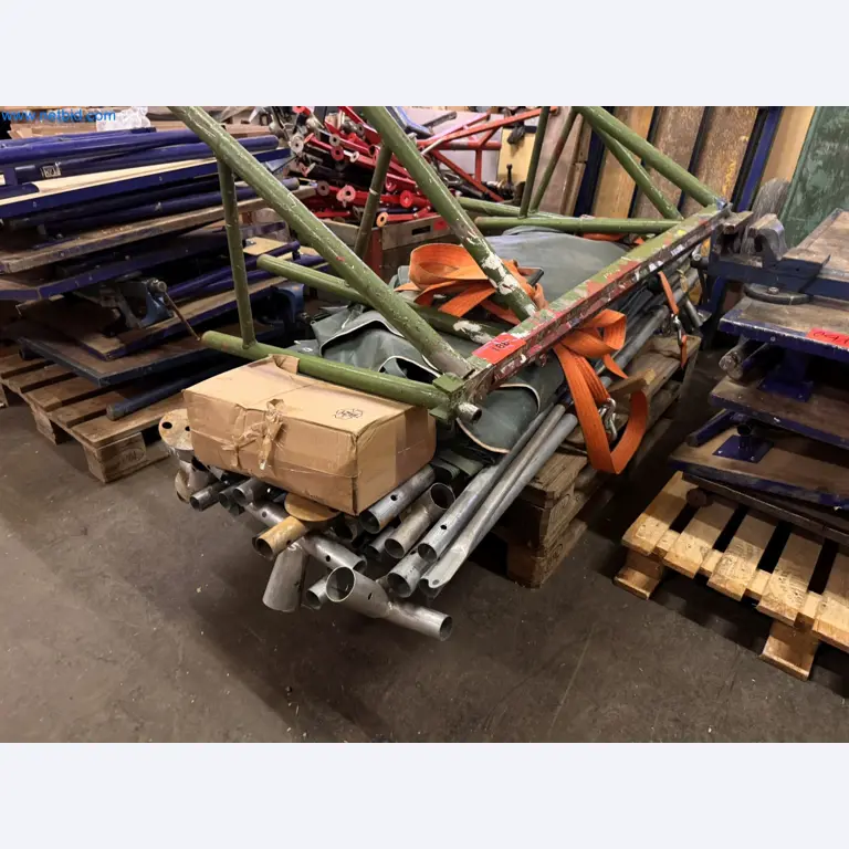 Equipment, material stocks and operating equipment of a plant construction company-1