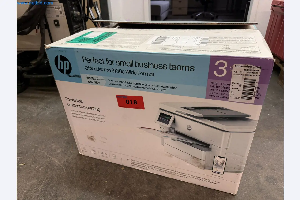 Equipment, material stocks and operating equipment of a plant construction company-1