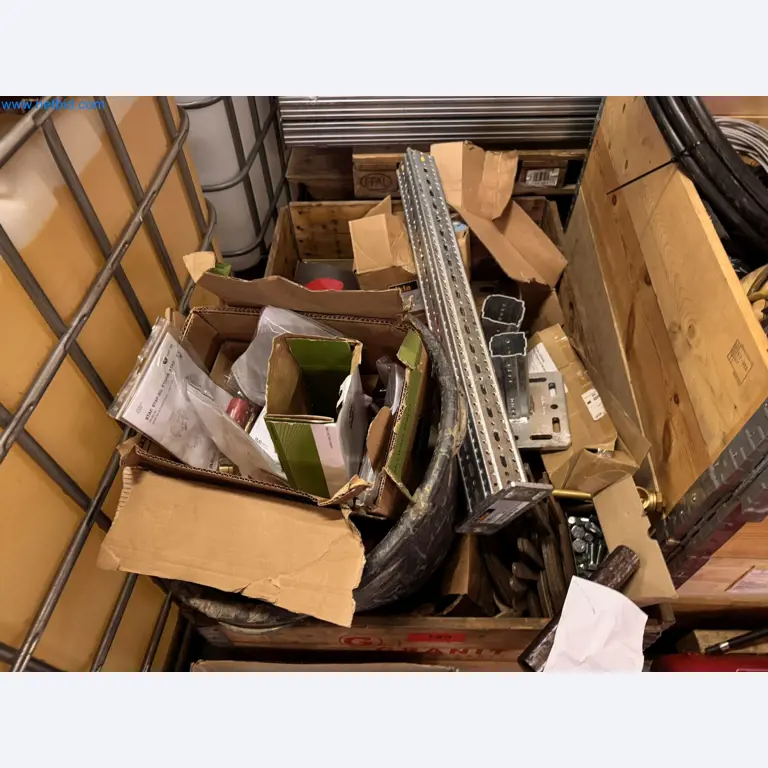 Equipment, material stocks and operating equipment of a plant construction company-1